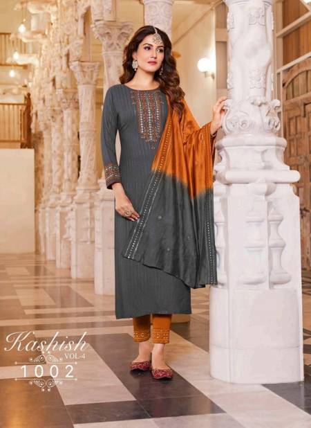 Ladies Flavour Kashish Vol 4 Wholesale Readymade Salwar Suits